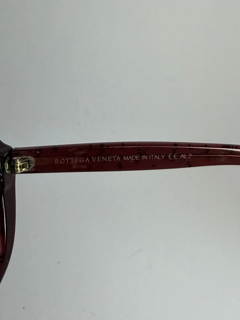 Bottega Veneta BV156/S UVD 02 Butterfly Print Brown Gradient Sunglasses